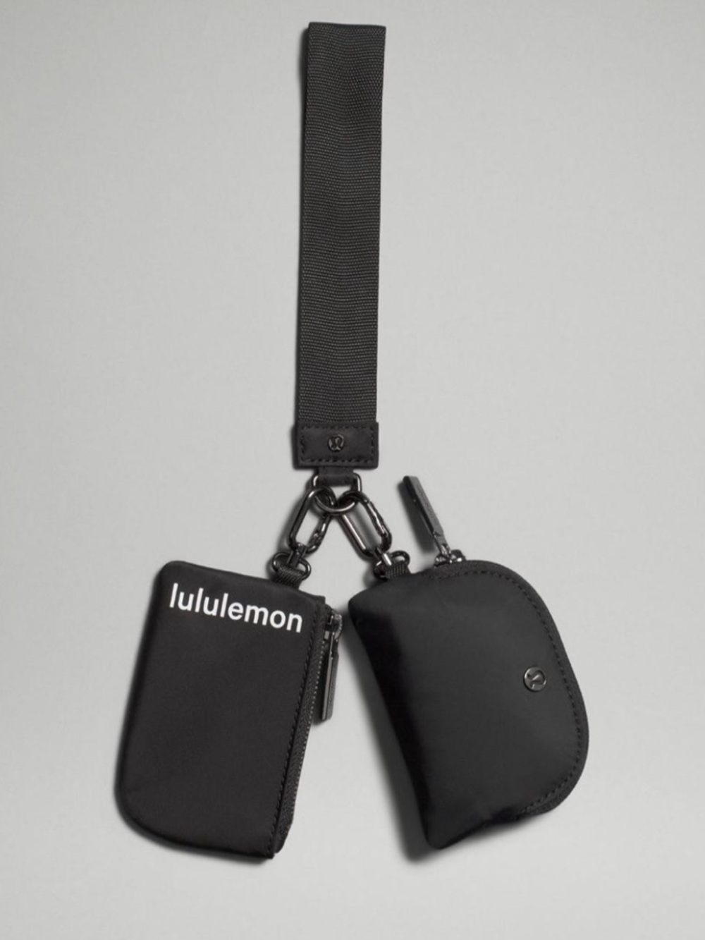Lululemon black Dual Pouch Wristlet
